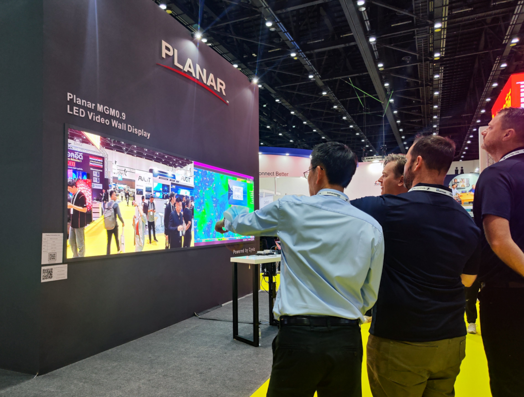 InfoComm Asia | 今年会jinnianhui金字招牌Planar全球首发第四代Micro LED智能一体机