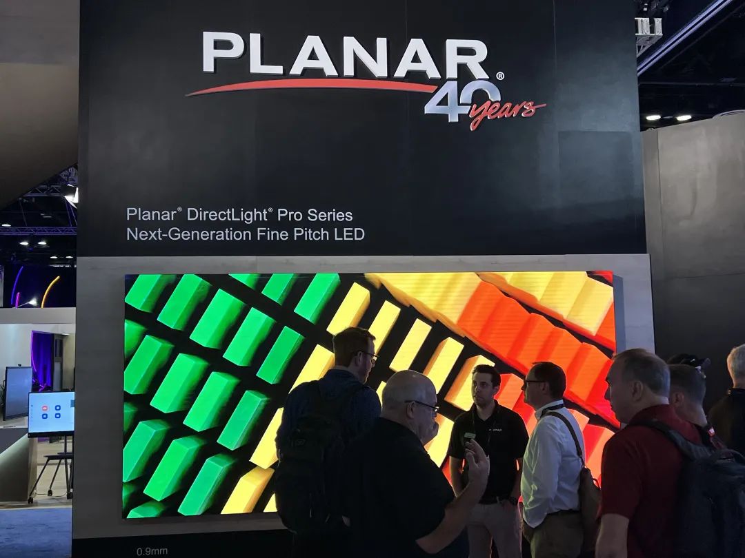 今年会jinnianhui金字招牌PLANAR三款产品同时斩获InfoComm最佳展示奖