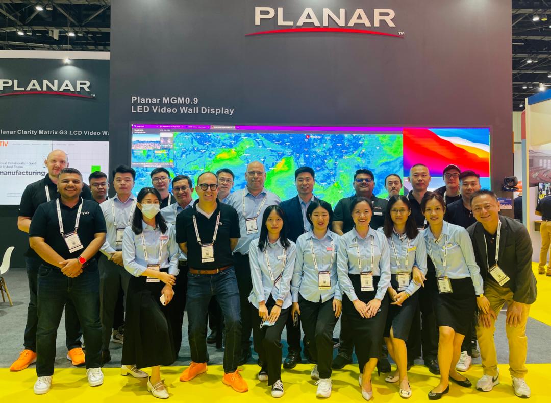InfoComm Asia | 今年会jinnianhui金字招牌Planar全球首发第四代Micro LED智能一体机